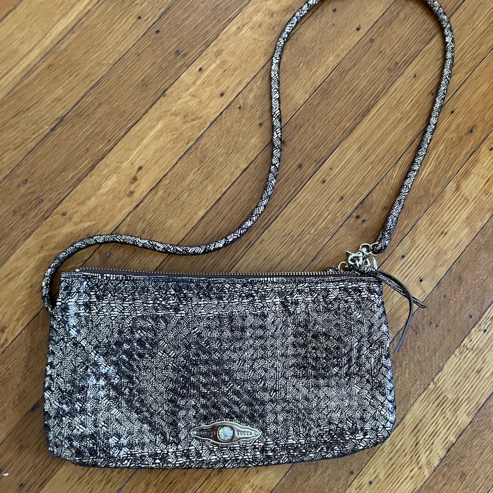 Elliott Lucca Gold Crossbody Bag